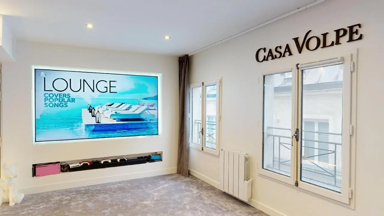Casa Volpe Apartman Párizs Franciaország